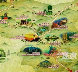 常州景点地图(长沙景点地图)